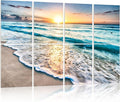 YPY Art Acoustic Panels Self Adhesive: Beach Wall Art Sound Proof Panel by YPY