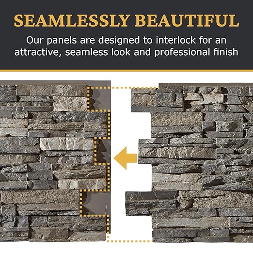 AZ Faux AZ Faux High-Density Polyurethane Faux Stone Wall Covering Panels - Image 7