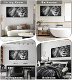 Baisuart D0198 Modern Giclee Canvas Prints Wall Art Stretched Artwork Black and - Image 2