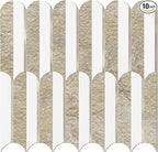 Vamos Tile Peel and Stick Backsplash Seamless Tile, 10 Sheets Stick on by VamosTile