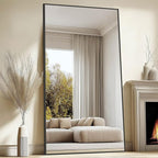 82"X44" Oversized Floor Mirror Full Length, Extra Large Standing Mirror by MirrMuse