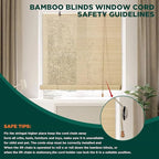 Bamboo Blinds for Interior Windows, Custom Roller Shades for Indoor Window and - Image 4