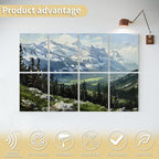 Art3d Soundproof Wall Panels 48"x32", Sound Absorbing Decorative Wall Panels - Image 4