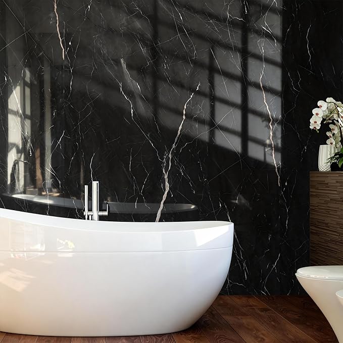 Marble Peel and Stick Waterproof Wall Paneling, Covers 38.75 Sq. Ft. - Image 7