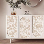 JiffDiff Vintage Peel and Stick Wall Stick，Champagne Wallpaper Rose Removable - Image 6