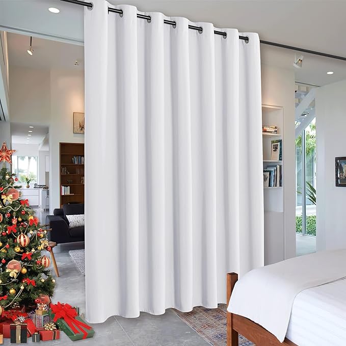 RYB HOME Extra Long Curtains Light Block Soundproof Privacy Blinds by RYBHOME
