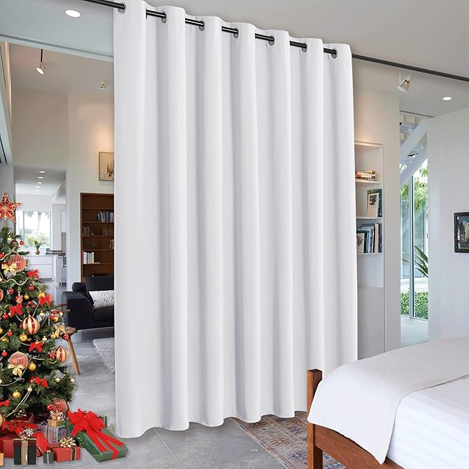 RYB HOME Room Divider for Space, Furniture Protect Ceiling to Floor Blackout by RYBHOME