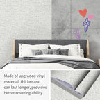 Grasscloth Peel and Stick Wallpaper, Waterproof Self Adhesive Removable Vinyl - Image 9