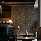 JiffDiff Vintage Metallic Peel and Stick Wallpaper Industrial Metallic Concrete - Image 4