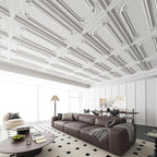 Art3dwallpanels 12 Pack Drop Ceiling Tiles, 2x4 Ft PVC Decorative 3D Wall Panel - Image 8