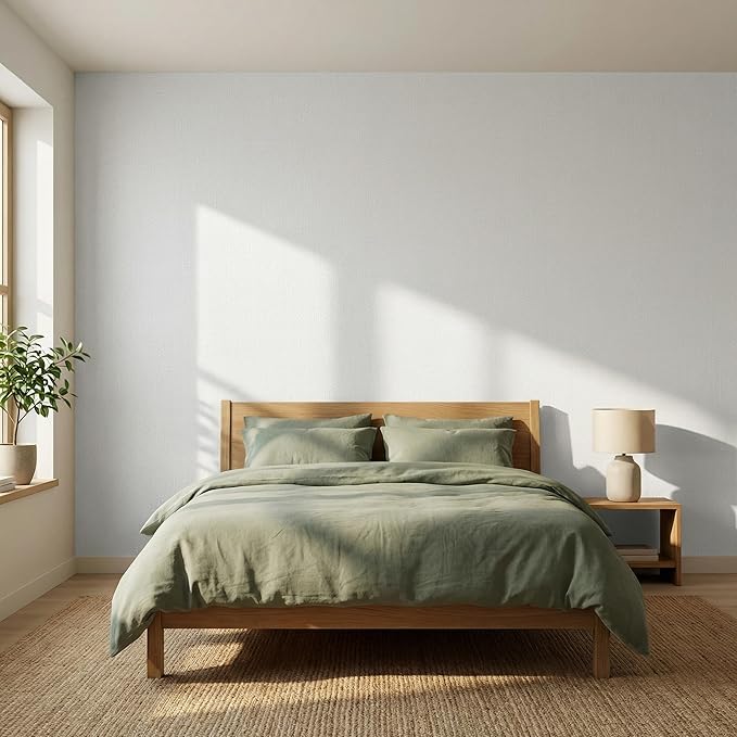 WADILE Grasscloth Peel and Stick Wallpaper 15.7in x 78.7in, Textured Contact - Image 6