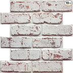 COMSTICKC 3D Faux Brick Wall Panel Peel and Stick, Ultra-Light Thin PVC Brick by COMSTICKCDECOR