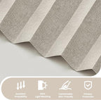 AJAZZ Blackout Accordion Door Curtains - Image 7