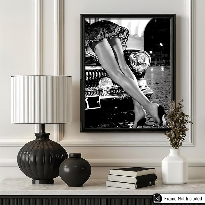 Poster Master Sexy Legs on Classic Car Poster - Image 3