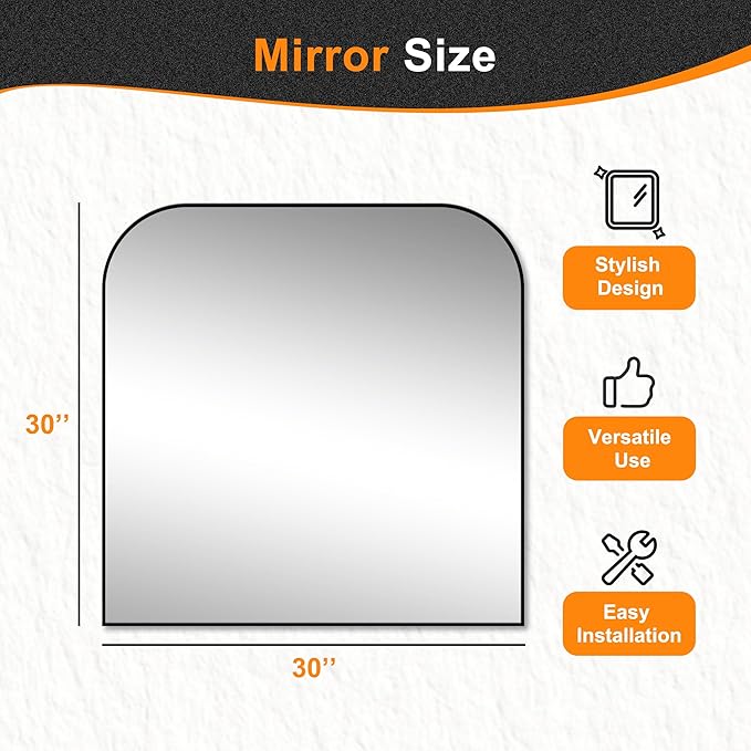 Bathroom Vanity Mirror, Living Room, Entryway Decor - Image 7
