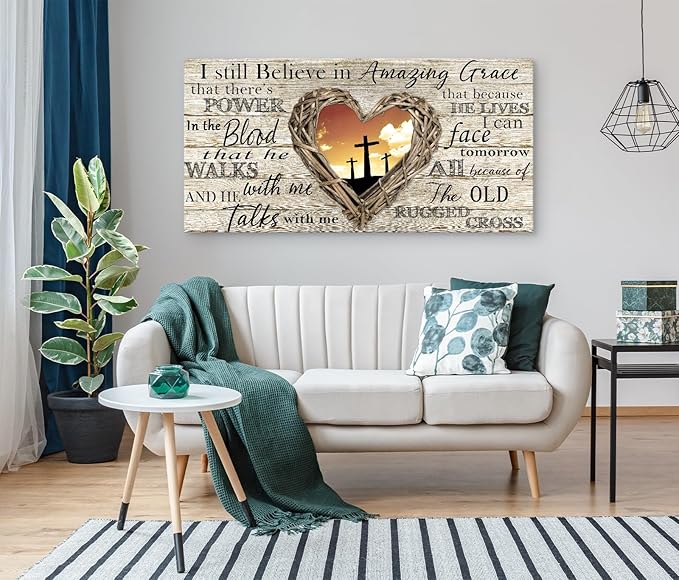 Cao Gen Decor Art A63562 Amazing Grace Wall Art Decor Canvas Print Picture - Image 8