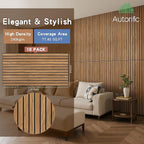 Wood Veneer Acoustic Panels, 4 Pack 47.2”x23.6” Sound Panels, Decorative Large - Image 4