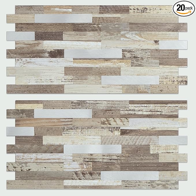 AULIGET 20 Sheets Peel and Stick Backsplash by AULIGET
