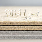 Lightomorrow Bulletin Board, 36 x 24 inches Felt Board - Image 4