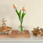 Beige Grasscloth Peel and Stick Wallpaper 17.3"x1200" Faux Linen Textured - Image 3