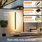 2Pack 23.6inch Long Outdoor Modern LED Wall Light, 18W Waterproof IP65 Warm - Image 3