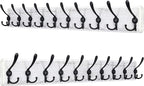 SKOLOO Rustic Large Wall Mounted Coat Rack-38.6'' Long Coat Rack by SKOLOO