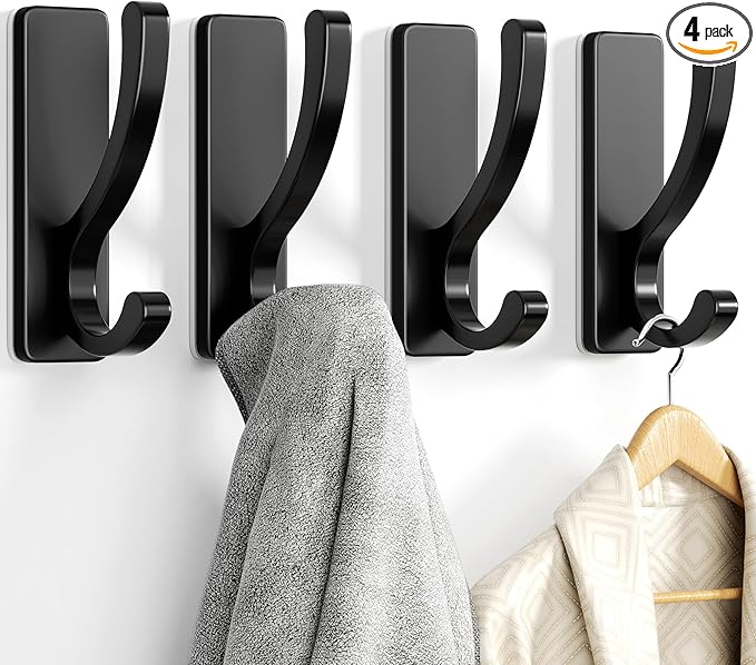 pickpiff Adhesive Wall Hooks for Towels by pickpiff