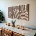 qmmp Modern Wooden Wall Sculptures by qmmp