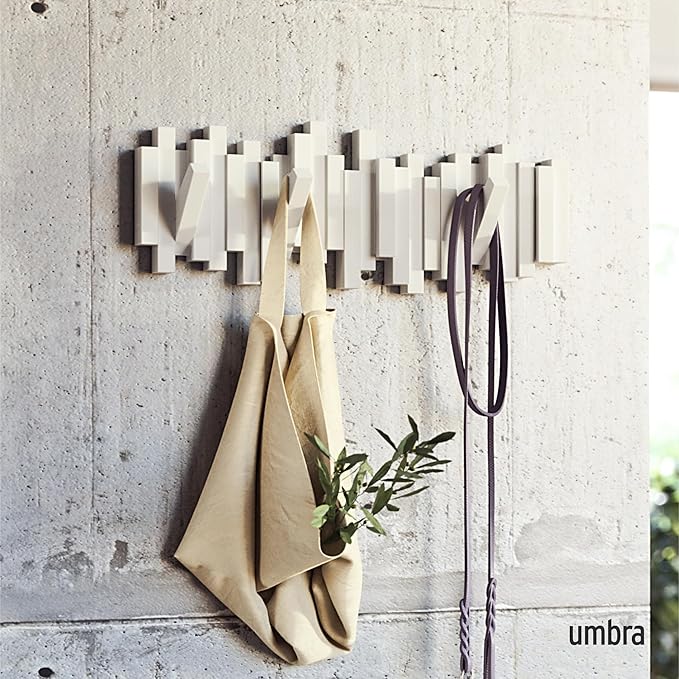 Umbra Sticks Wall-Mounted Coat Rack Rail Hook - Image 2