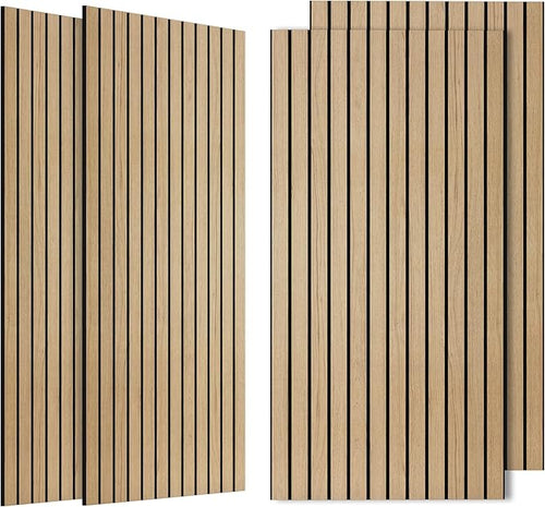 4 Pack Soundproof Wall Panels, Decorative Noise Dampening Panels, Sound Panels by AUTORIFIC