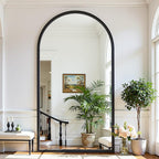 Full Length Mirror 76"×41" Floor Mirror Standing Tall Mirror, Arched Stand up - Image 3