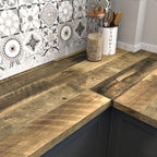 WESTICK Wide Brown Faux Wood Wallpaper by WESTICK