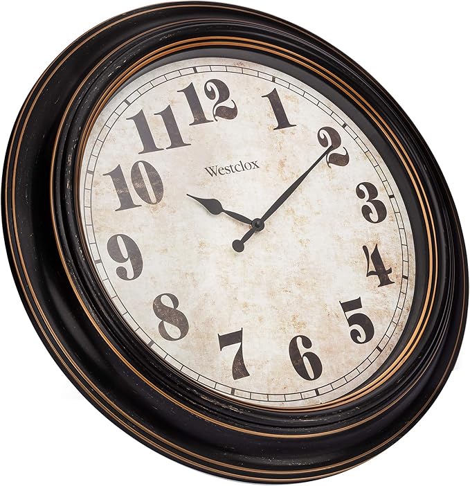 Westclox Traditional Large Wall Clock – Battery-Operated 24-Inch Vintage - Image 3