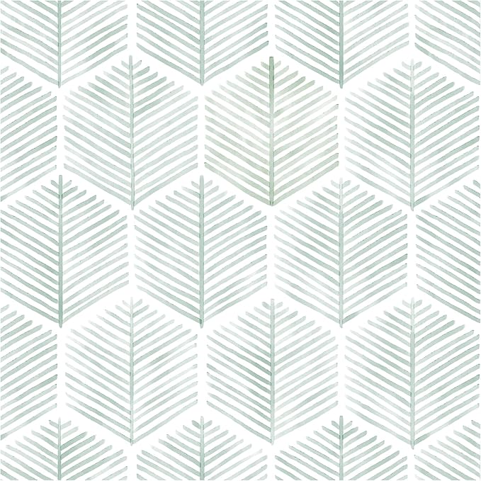 Modern Peel and Stick Wallpaper 17.3''×197'' Geometric Wallpaper Boho Contact by OSECAGE