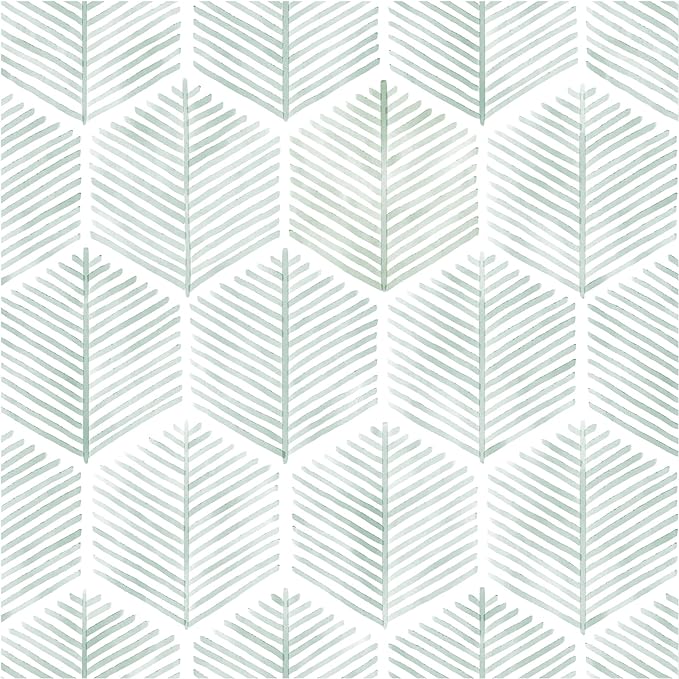 Modern Peel and Stick Wallpaper 17.3''×78.8'' Geometric Wallpaper Boho Contact by OSECAGE