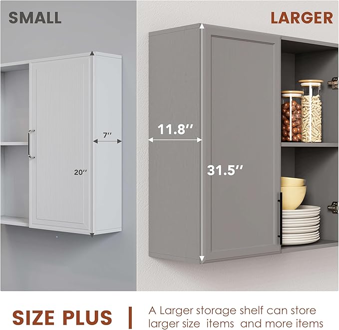 FIMELLO 59" Wall Cabinets for Laundry Room - Image 3