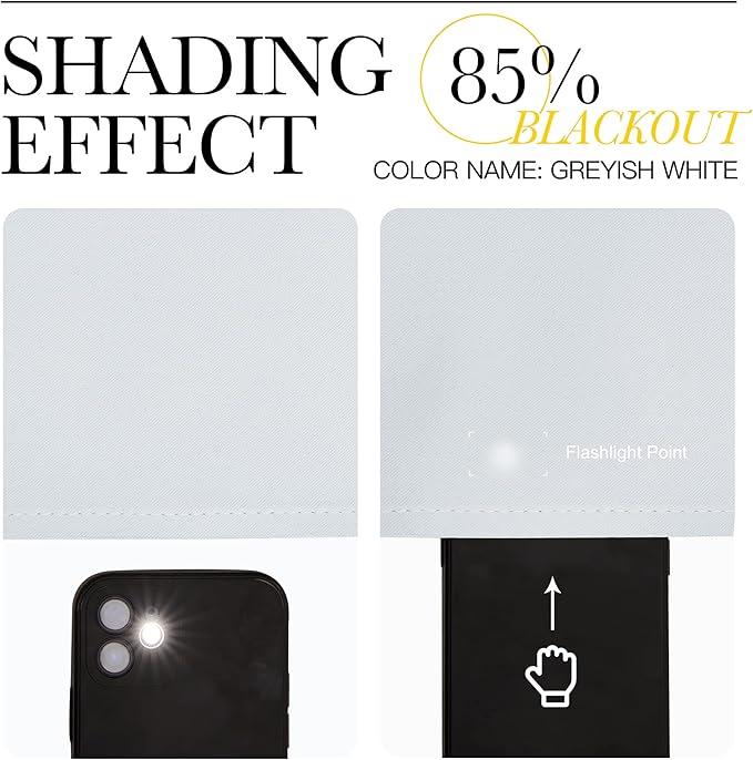 NICETOWN Room Darkening Curtain Panels - Image 5