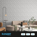 Art3d 33-Pack 3D Wall Panels for Interior Wall Decor, Modern Diamond Textured - Image 3