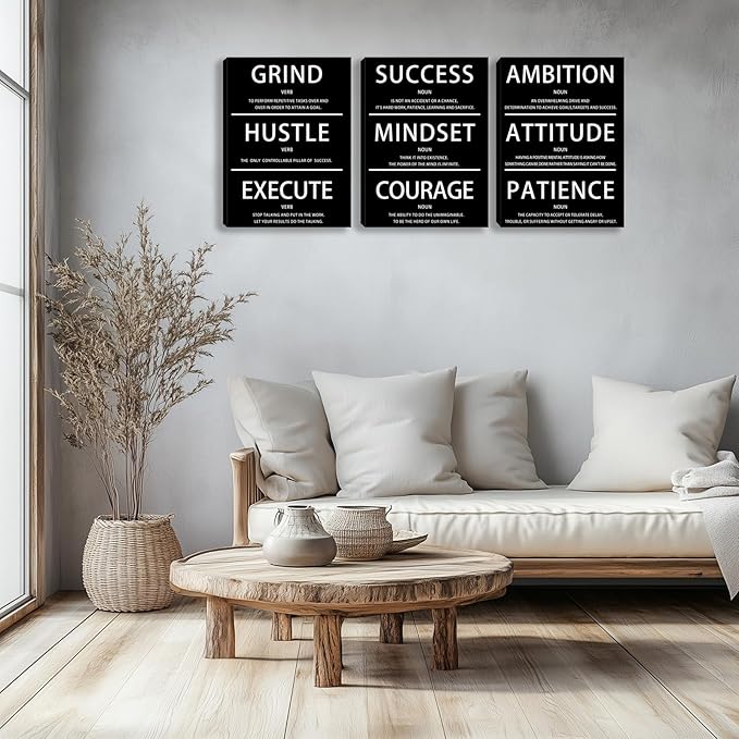 Motivational Wall Decor Paintings Inspirational Office Wall Decor Posters - Image 5
