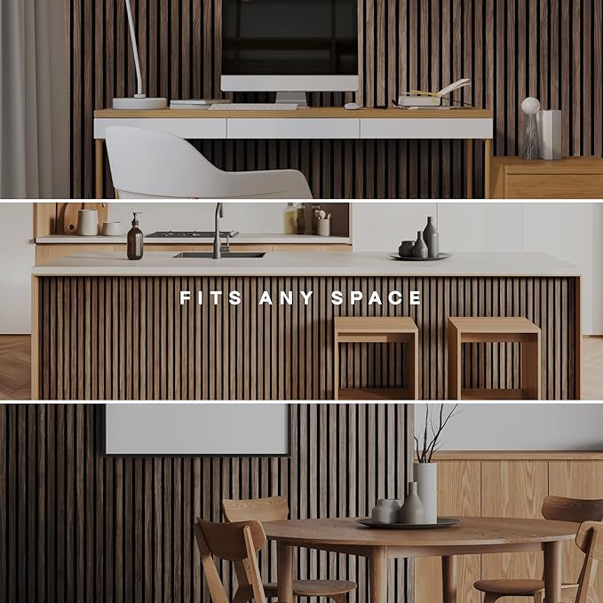2-Pack Acoustic Wood Slat Panels - Image 7