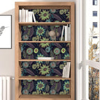 Vintage Boho Wallpaper Peel and Stick, Dark Purple/Green Gothic Floral Contact - Image 7
