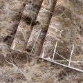 BAYYA 118x16inch Brown Marble Contact Paper Peel and Stick Wallpaper by BAYYAPeelandStickWallpaper