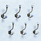 IndianShelf 44Lb. 6 Pieces Heavy Duty Decorative Double Hooks - Image 8