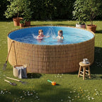 Barydat 1 Pcs 4 x 30 ft Reed Fence Roll, 85% Shade Bamboo Privacy Screen - Image 5