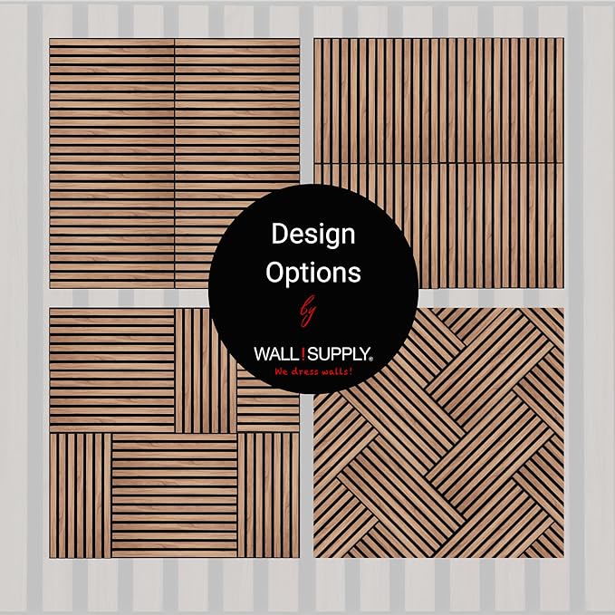 Wall!Supply 3D Soundproof Wall Panels – Acoustic Walnut Finish – EPS Foam - Image 7
