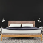 Black Peel and Stick Wallpaper, 15.7 X 315 inches Renter Friendly Wallpaper - Image 4