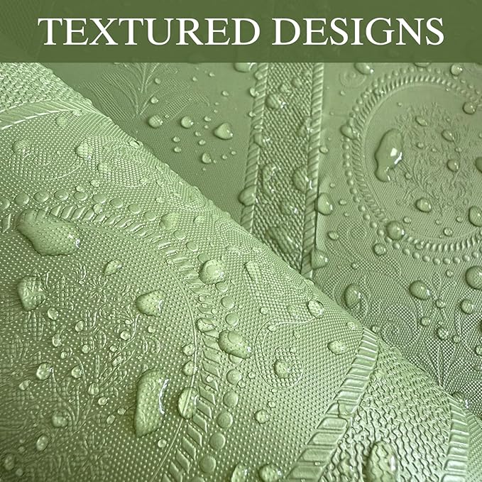 JiffDiff Wallpaper Peel and Stick Textured, 3D Embossed Wall Paper Stick on - Image 9