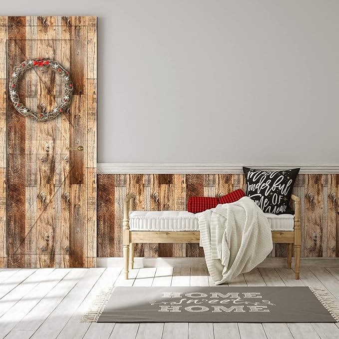 TANONE Wood Contact Paper Kitchen Peel and Stick Wallpaper, Self Adhesive - Image 9