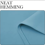 NICETOWN RV Blackout Curtains for Camper Windows, Teal Blue, Short Blackout - Image 6