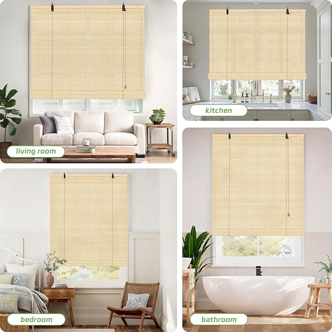Bamboo Blinds for Door Window - Image 6